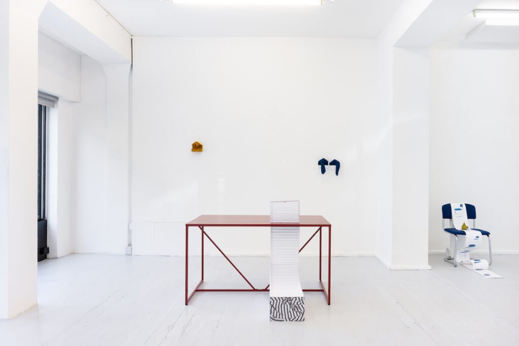 Amanda Kyritsopoulou Installation View Two Hands Holding One Arm, 2025 Photography by Damian Griffiths